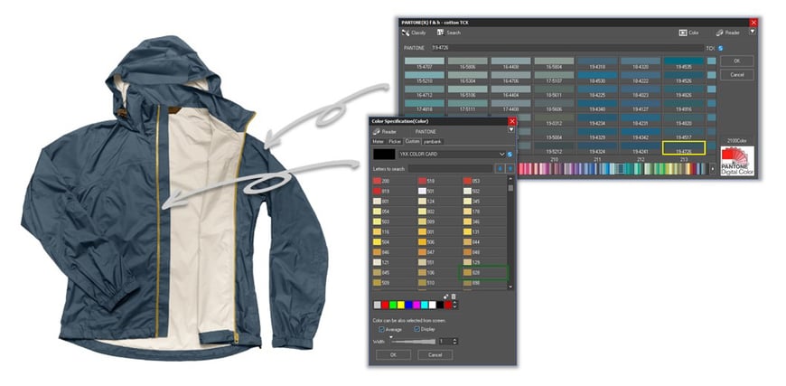 Specify your desired colors